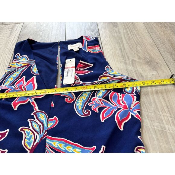 Laundry By Shelli Segal Floral Romper Jumpsuit size 4 Nordstrom Rack - Picture 7 of 9